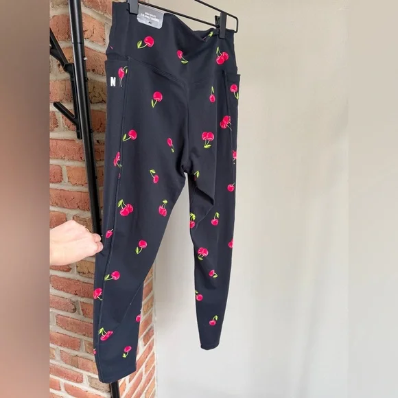 PINK Victoria's Secret Women’s Leggings with Cherry Design - Picture 3 of 5